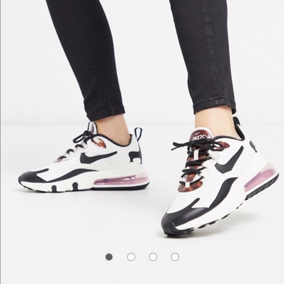 Nike Shoes - Nike Air Max 270 React cream and Tortoise Shell